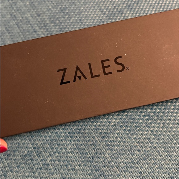 Zales Silver and Blue Gemstone Bracelet - Picture 4 of 7